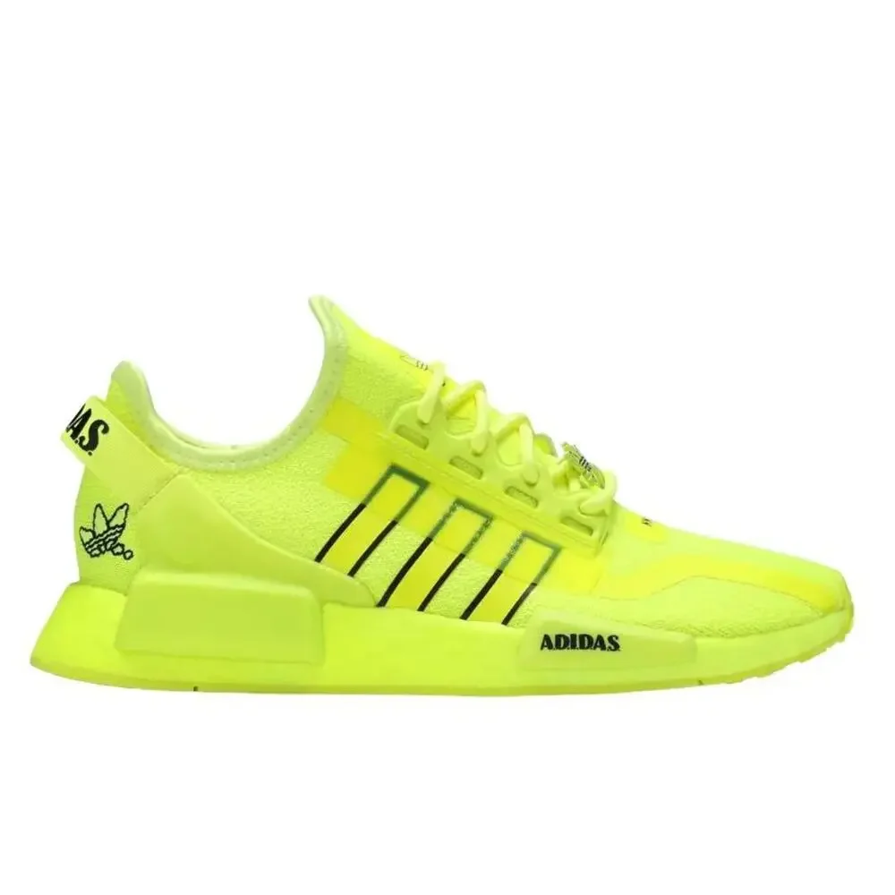 Adidas NMD R1 V2 Solar Yellow Men’s 5 Women’s 6.5 Boost Running Sneakers GY5061